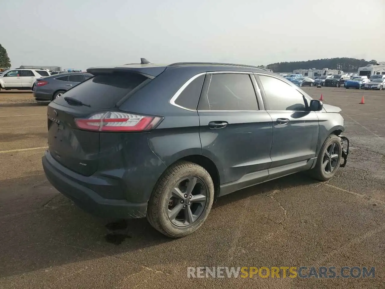 3 fotografías del automóvil dañado 2FMPK4J97NBB00143 FORD EDGE 2022