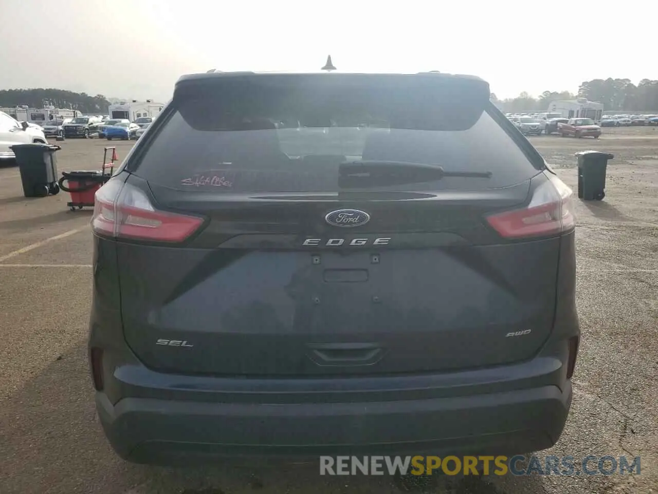 6 fotografías del automóvil dañado 2FMPK4J97NBB00143 FORD EDGE 2022