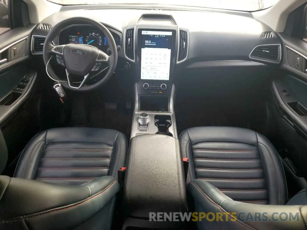 8 fotografías del automóvil dañado 2FMPK4J97NBB00143 FORD EDGE 2022