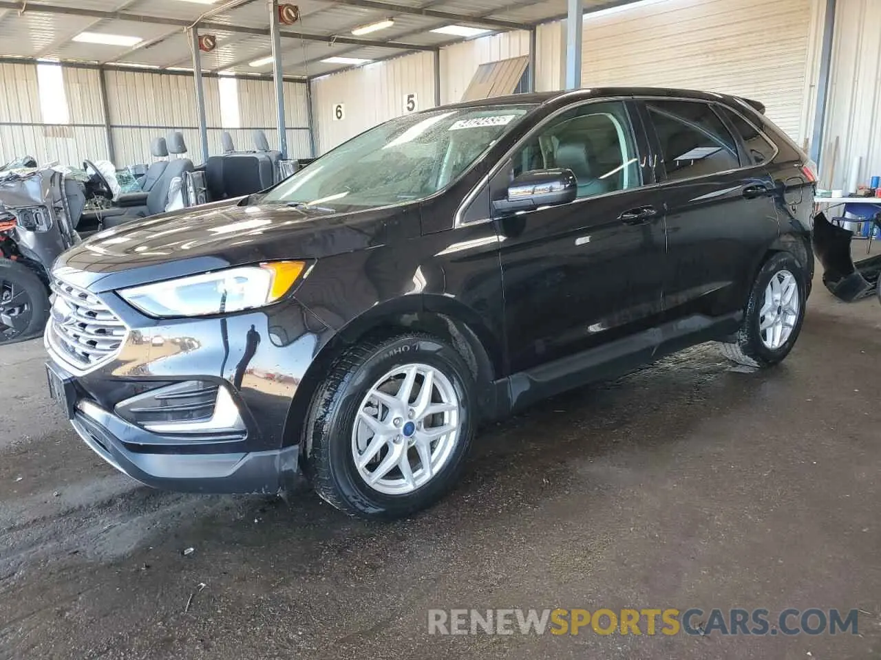 1 fotografías del automóvil dañado 2FMPK4J97NBB03995 FORD EDGE 2022