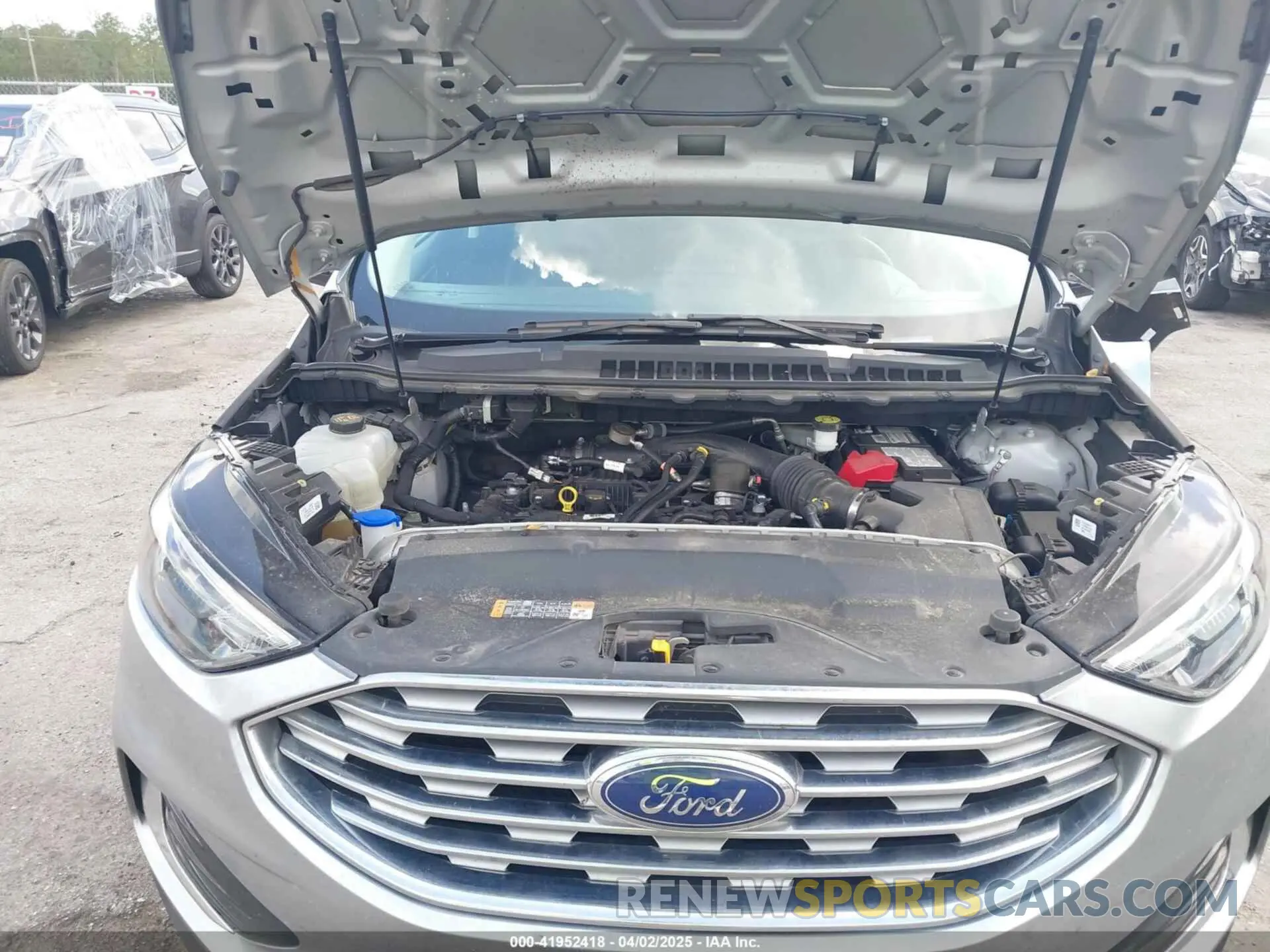 10 fotografías del automóvil dañado 2FMPK4J98NBA53639 FORD EDGE 2022