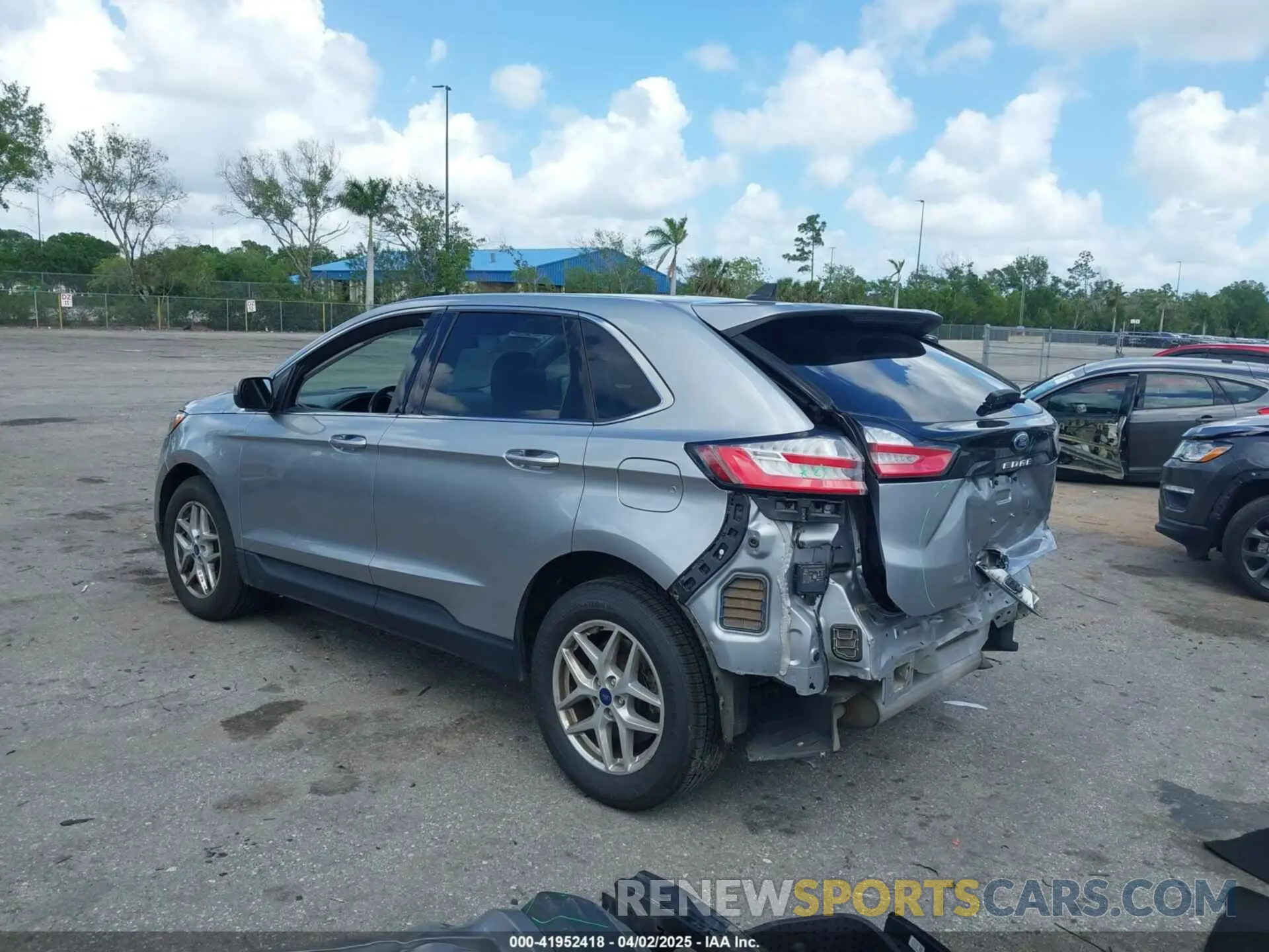 3 fotografías del automóvil dañado 2FMPK4J98NBA53639 FORD EDGE 2022