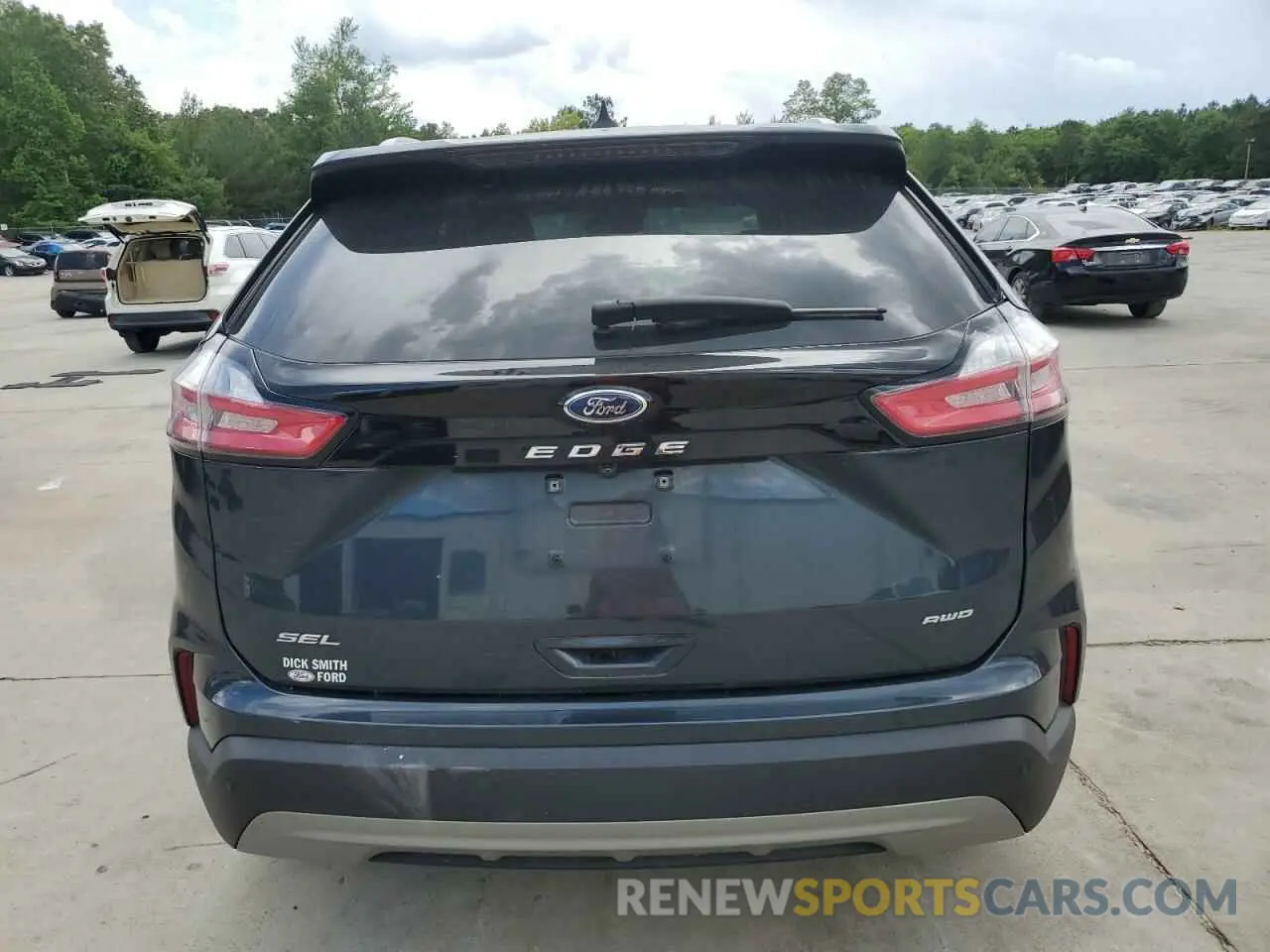 6 fotografías del automóvil dañado 2FMPK4J98NBA78301 FORD EDGE 2022