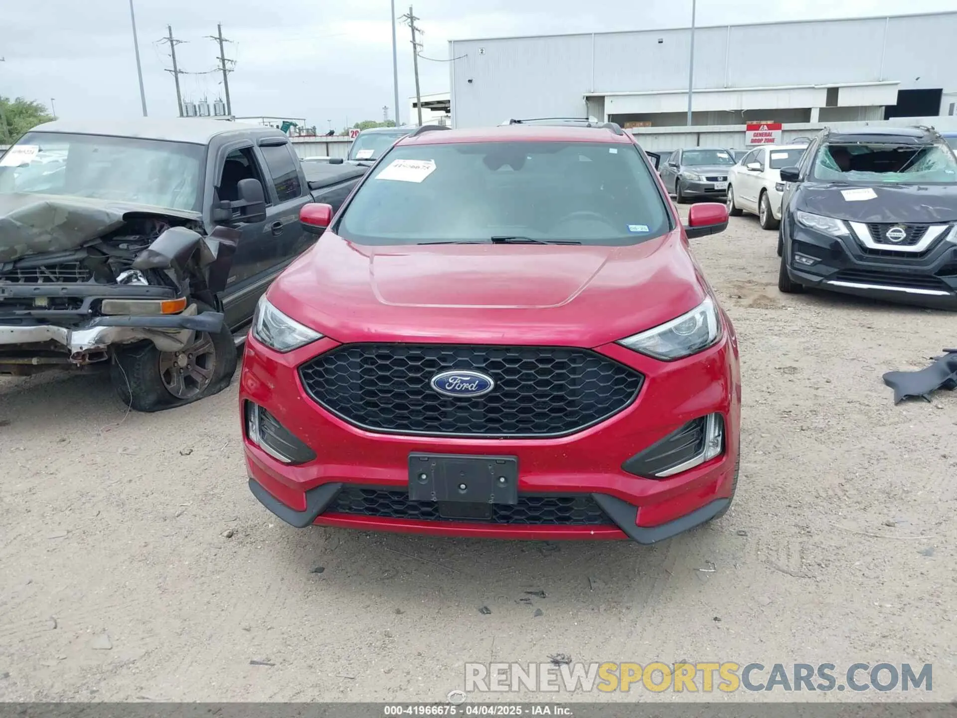 13 fotografías del automóvil dañado 2FMPK4J98NBA82901 FORD EDGE 2022
