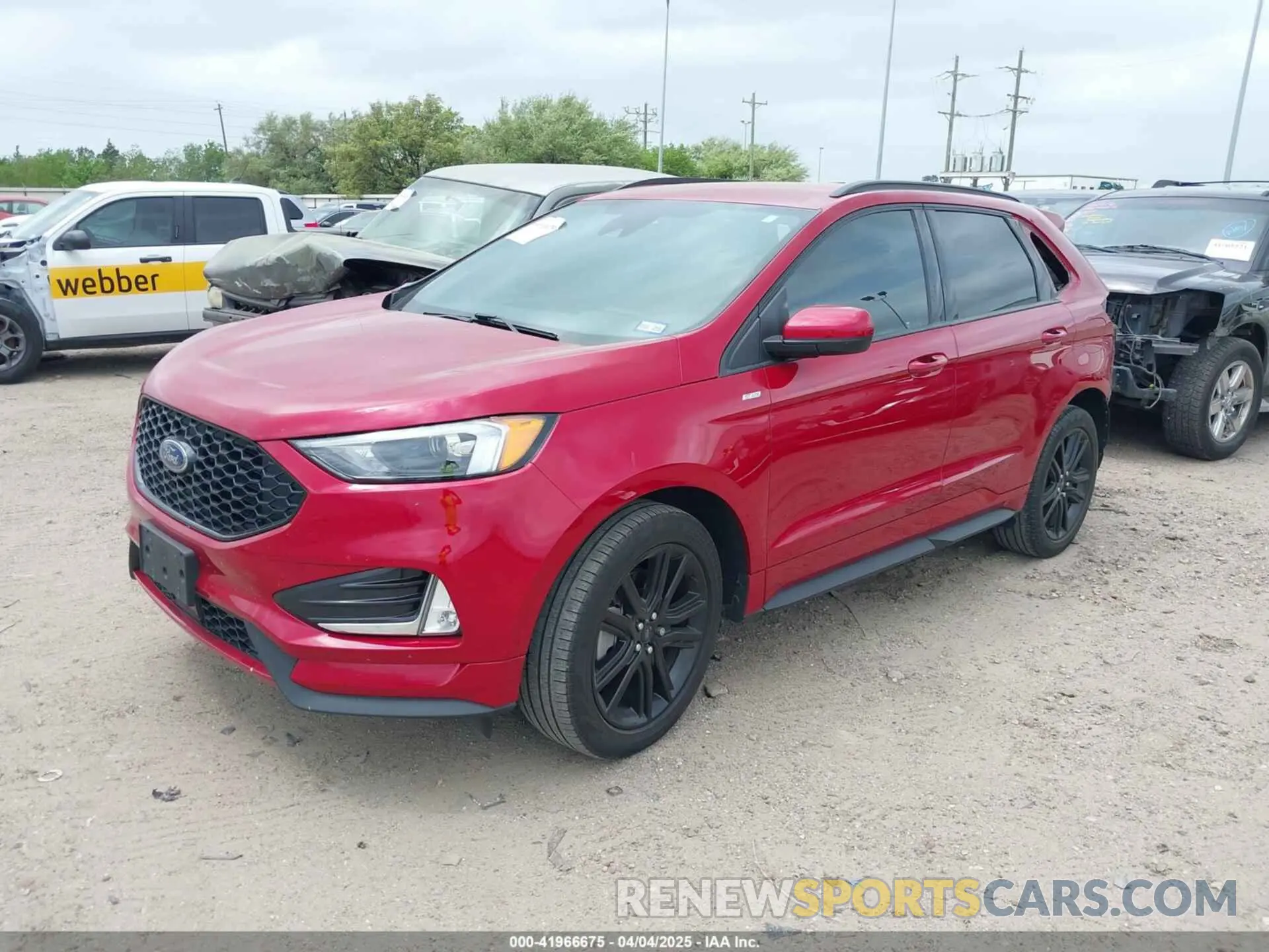 2 fotografías del automóvil dañado 2FMPK4J98NBA82901 FORD EDGE 2022