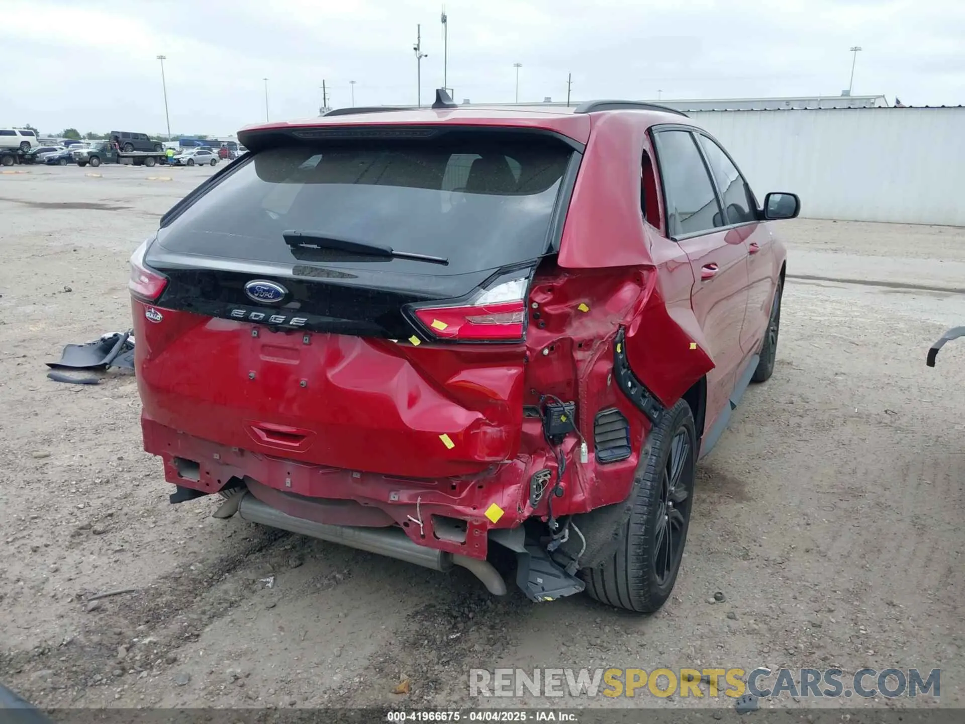 6 fotografías del automóvil dañado 2FMPK4J98NBA82901 FORD EDGE 2022