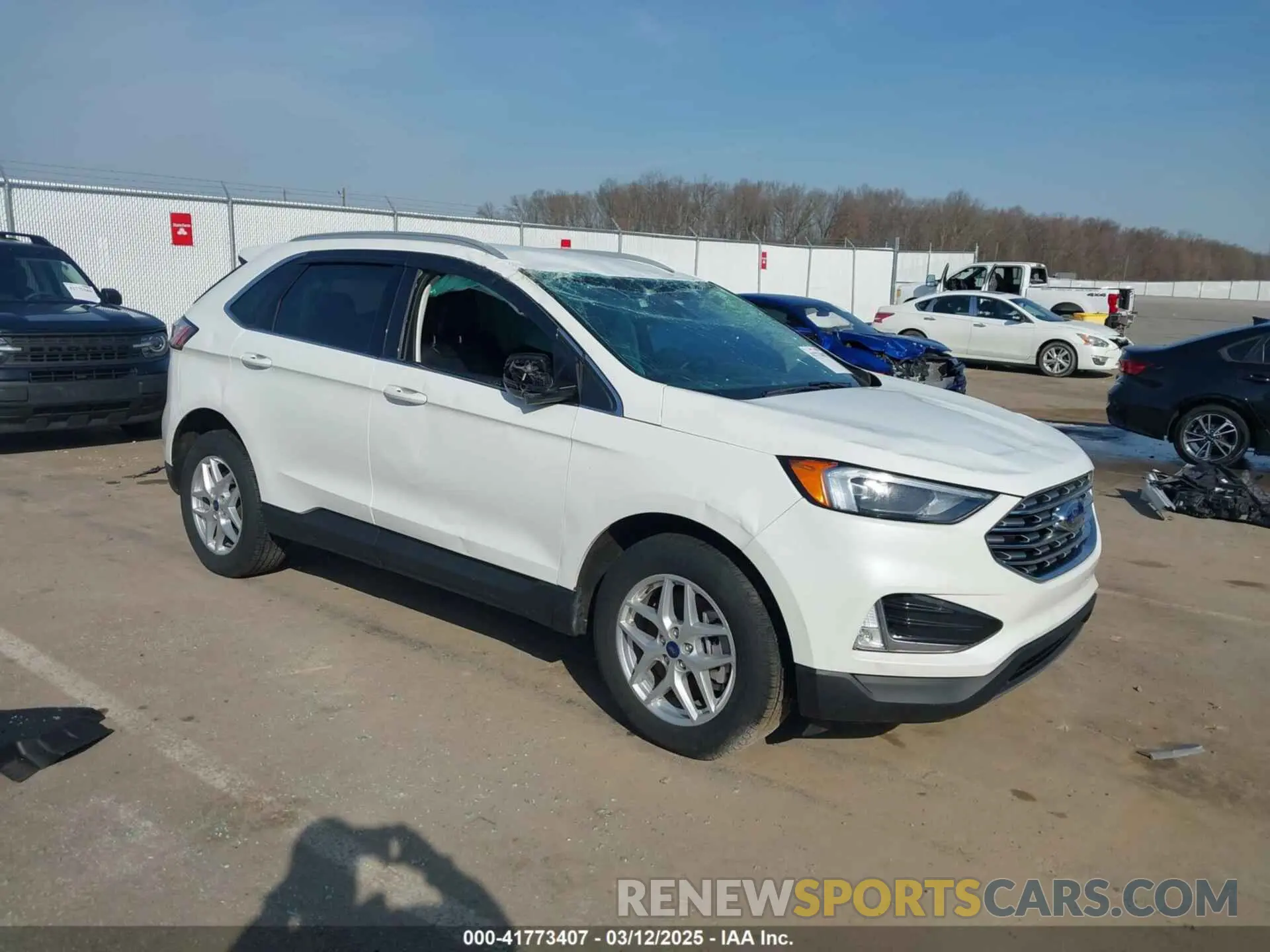 1 fotografías del automóvil dañado 2FMPK4J99NBA66898 FORD EDGE 2022