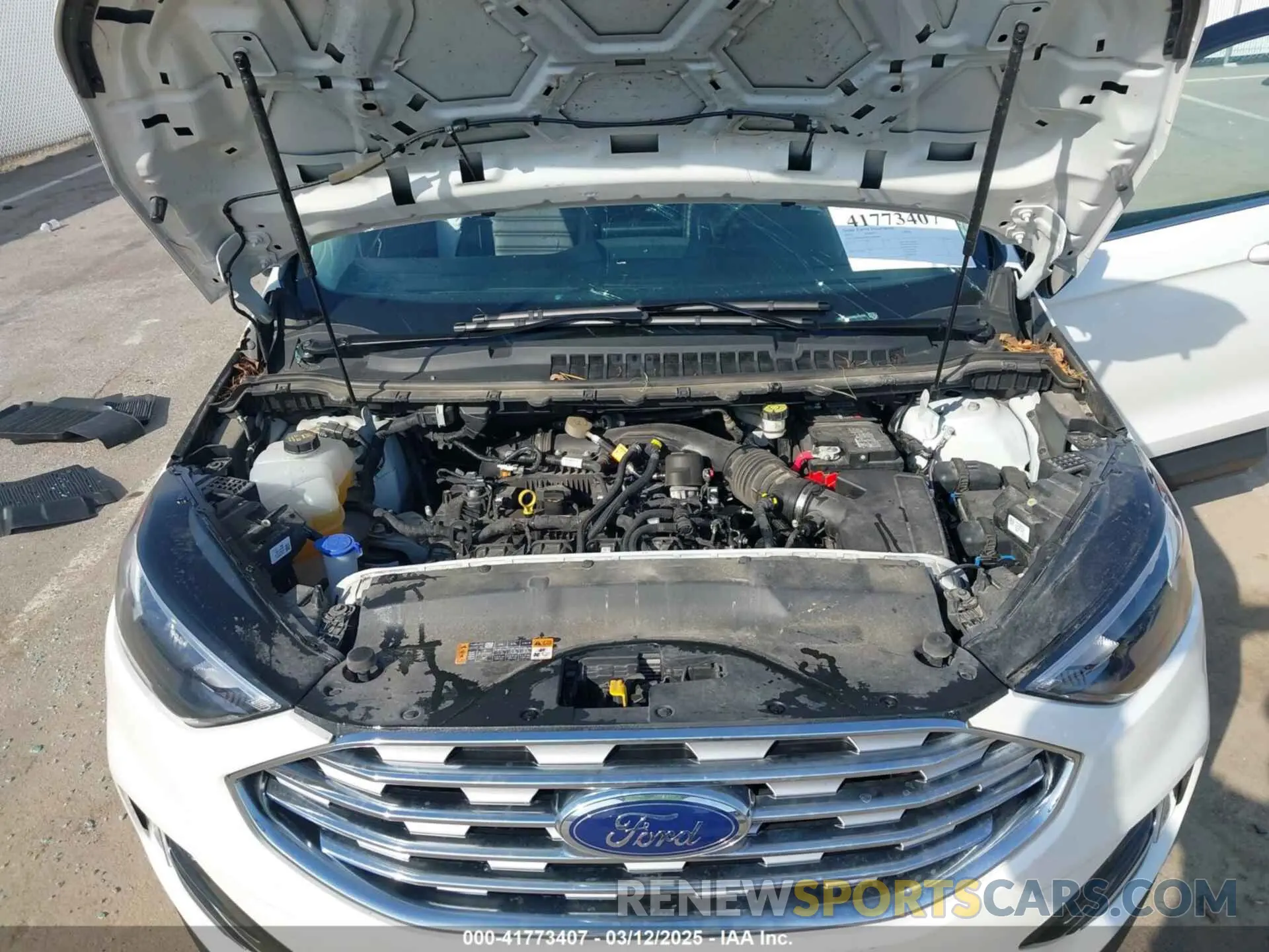 10 fotografías del automóvil dañado 2FMPK4J99NBA66898 FORD EDGE 2022