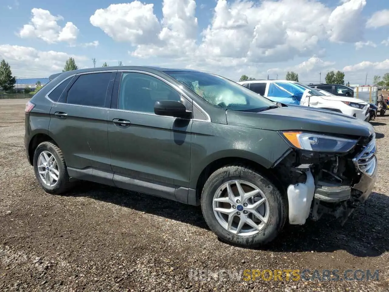 4 fotografías del automóvil dañado 2FMPK4J99NBA67615 FORD EDGE 2022