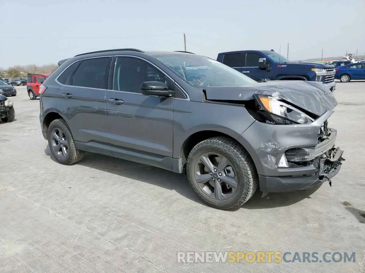 4 fotografías del automóvil dañado 2FMPK4J99NBA71535 FORD EDGE 2022