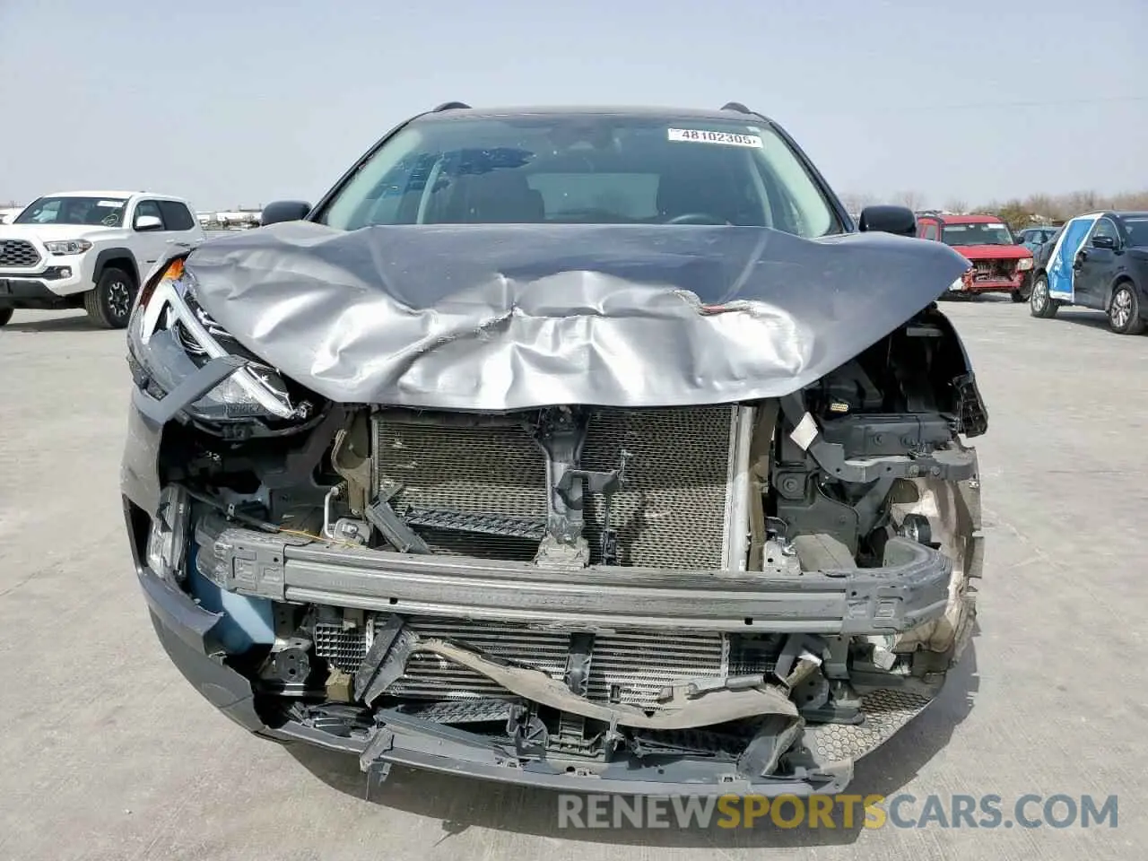 5 fotografías del automóvil dañado 2FMPK4J99NBA71535 FORD EDGE 2022