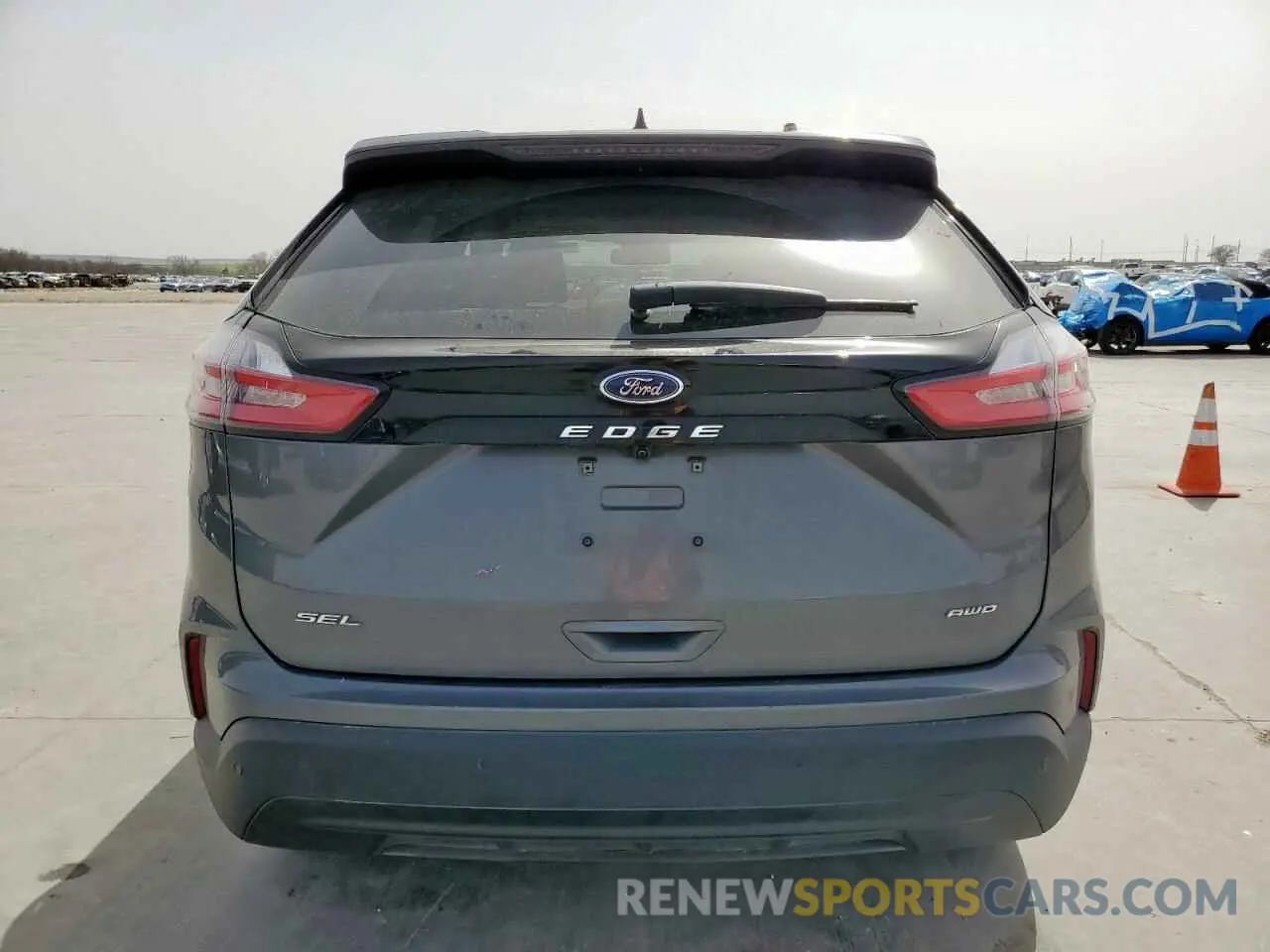 6 fotografías del automóvil dañado 2FMPK4J99NBA71535 FORD EDGE 2022