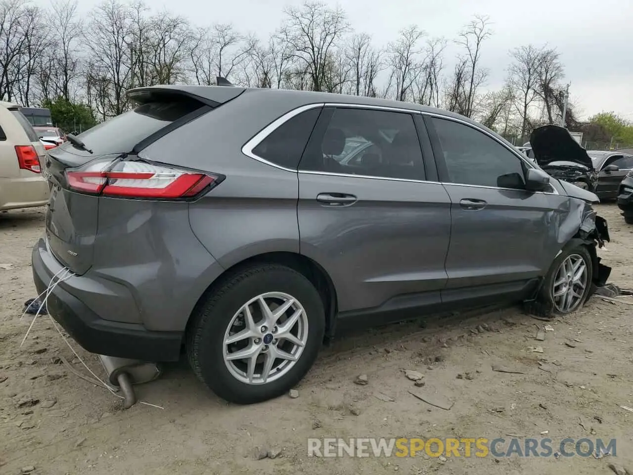 3 fotografías del automóvil dañado 2FMPK4J99NBA92501 FORD EDGE 2022