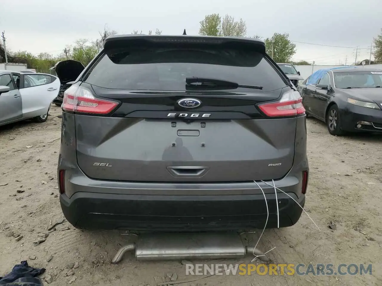 6 fotografías del automóvil dañado 2FMPK4J99NBA92501 FORD EDGE 2022