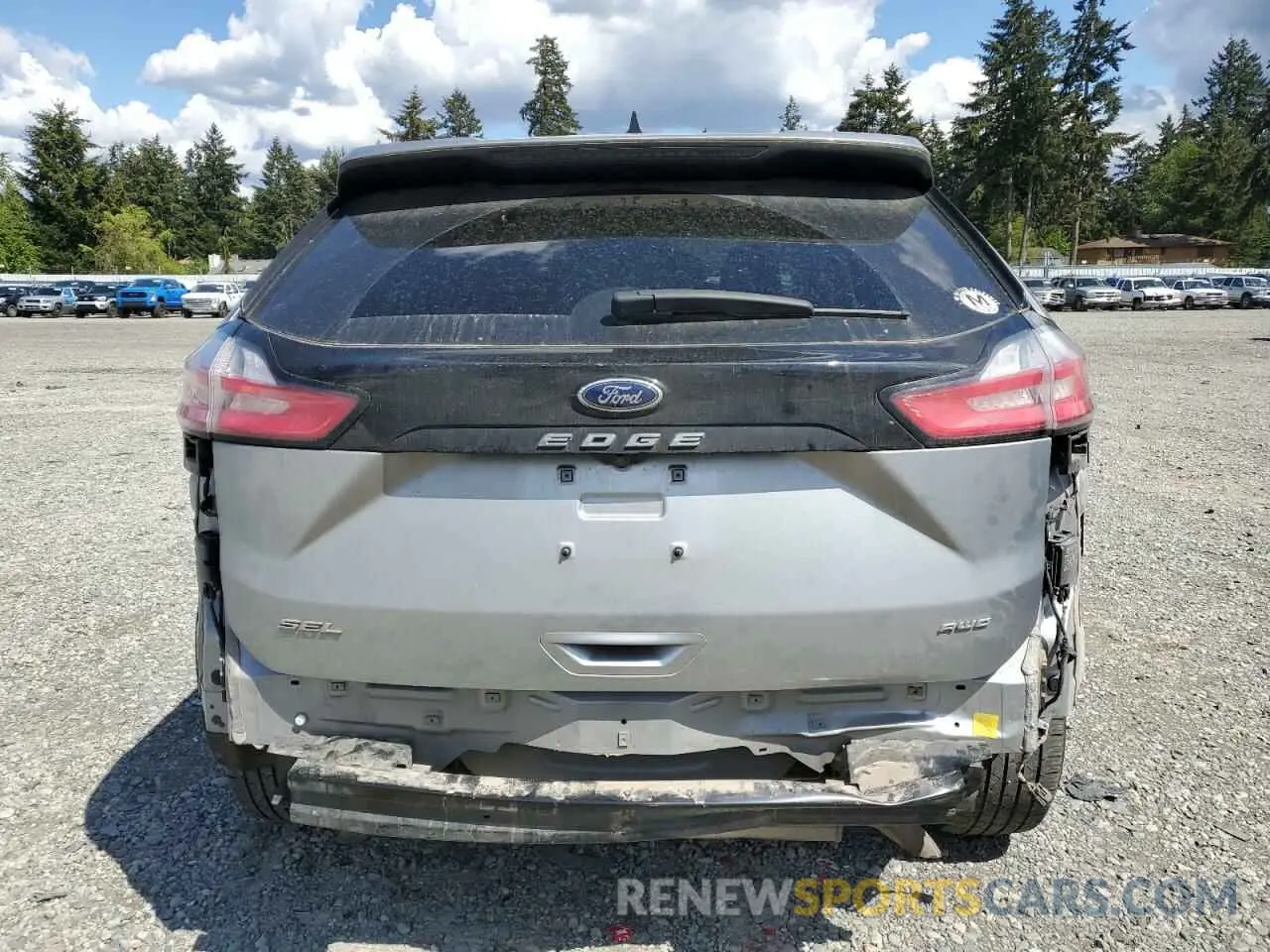 6 fotografías del automóvil dañado 2FMPK4J99NBA92790 FORD EDGE 2022