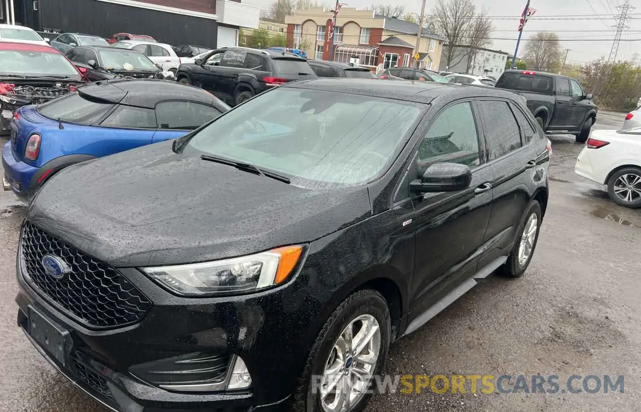 2 fotografías del automóvil dañado 2FMPK4J99NBA97598 FORD EDGE 2022