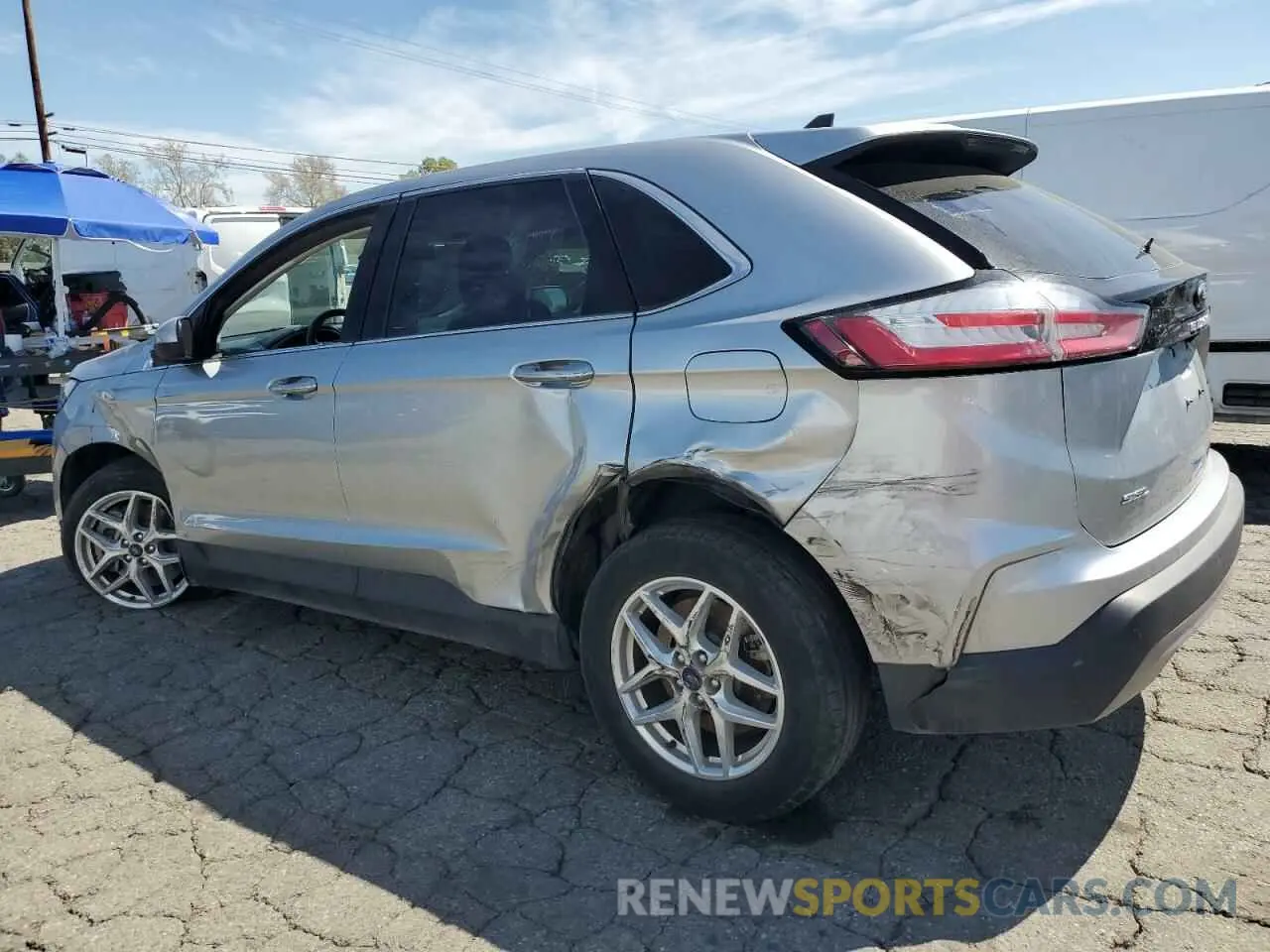 2 fotografías del automóvil dañado 2FMPK4J9XNBA40729 FORD EDGE 2022