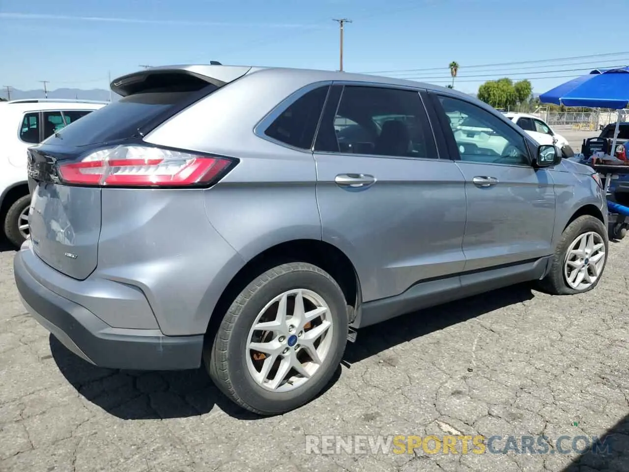 3 fotografías del automóvil dañado 2FMPK4J9XNBA40729 FORD EDGE 2022