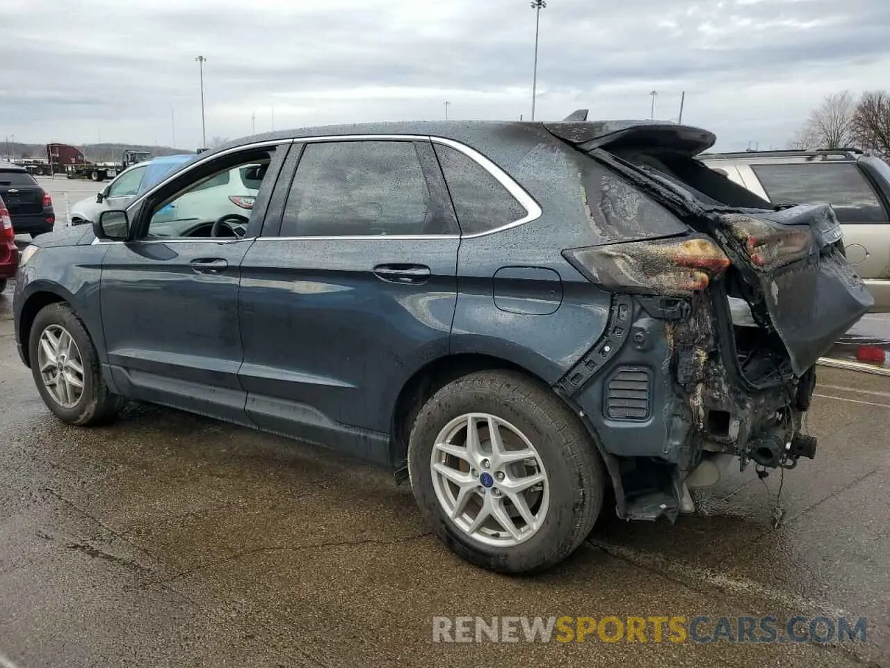 2 fotografías del automóvil dañado 2FMPK4J9XNBA60950 FORD EDGE 2022