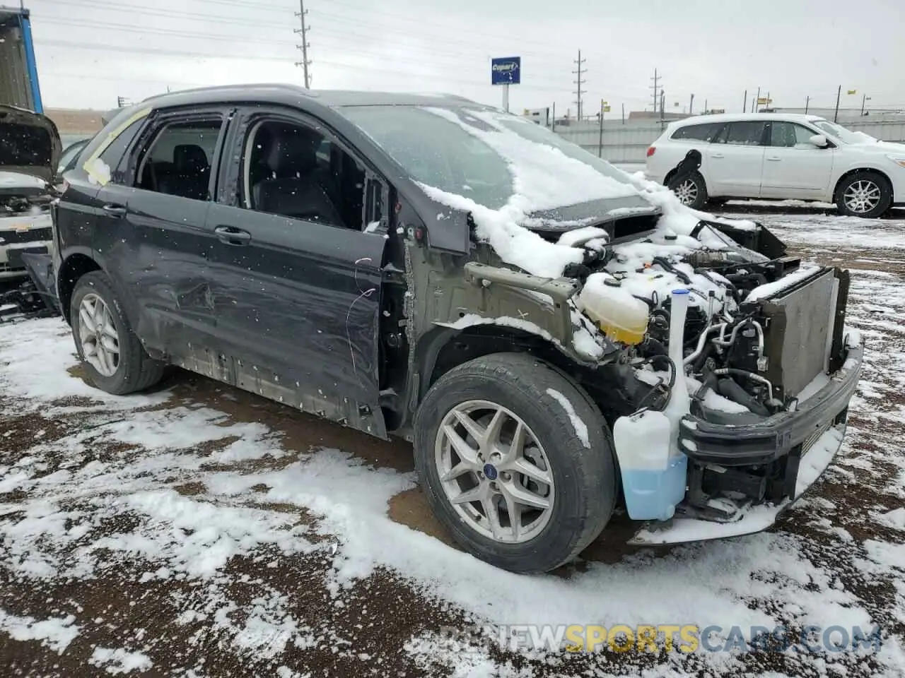 4 fotografías del automóvil dañado 2FMPK4J9XNBA83130 FORD EDGE 2022