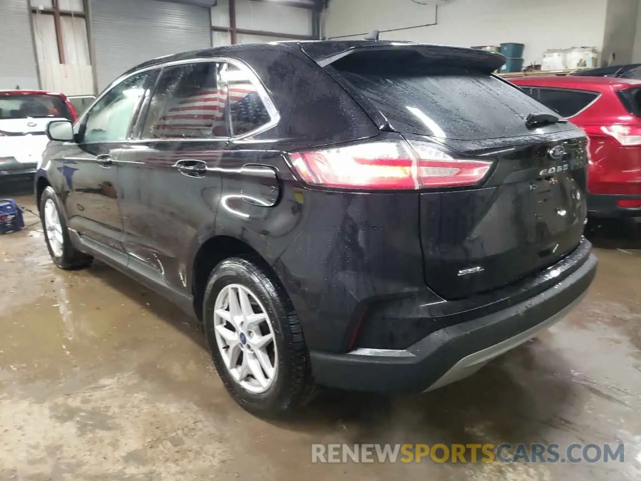 2 fotografías del automóvil dañado 2FMPK4J9XNBB05336 FORD EDGE 2022