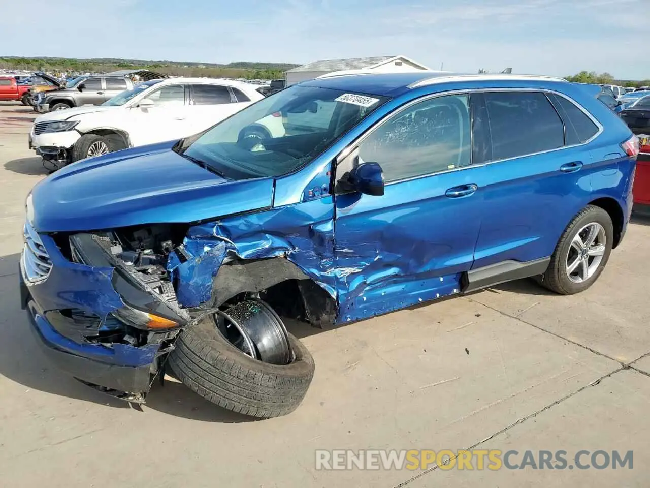 1 fotografías del automóvil dañado 2FMPK4J9XNBB09287 FORD EDGE 2022