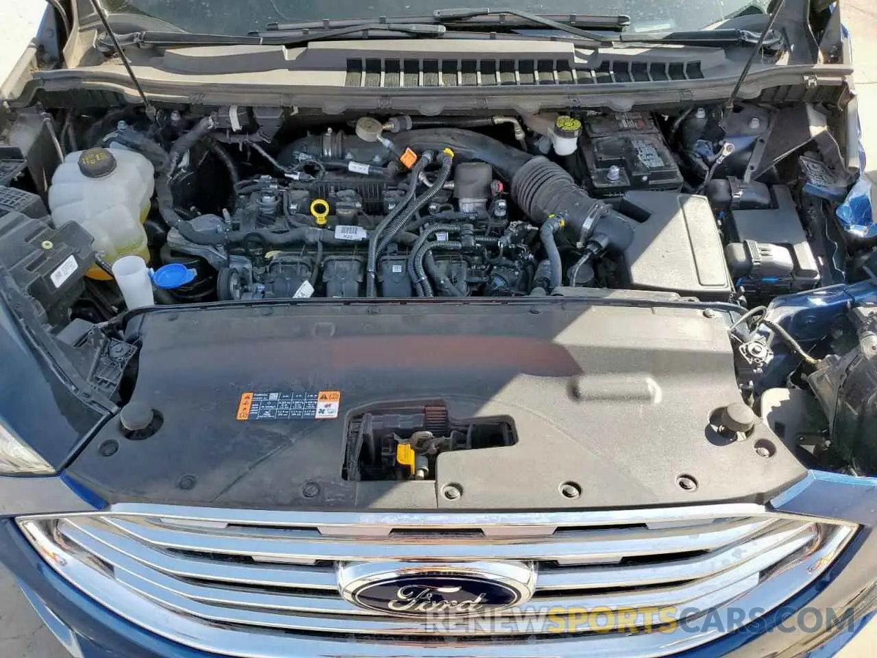 12 fotografías del automóvil dañado 2FMPK4J9XNBB09287 FORD EDGE 2022