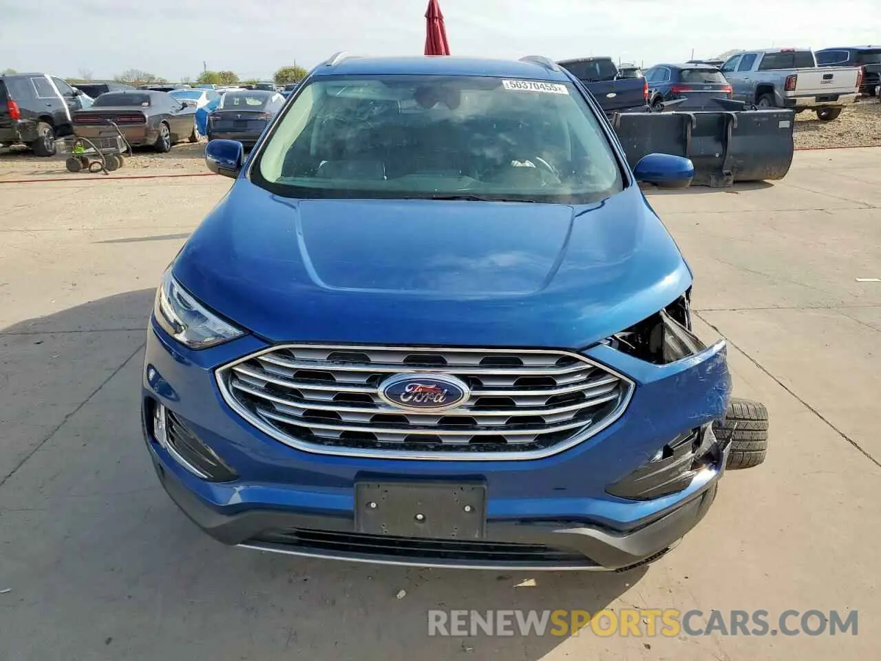 5 fotografías del automóvil dañado 2FMPK4J9XNBB09287 FORD EDGE 2022