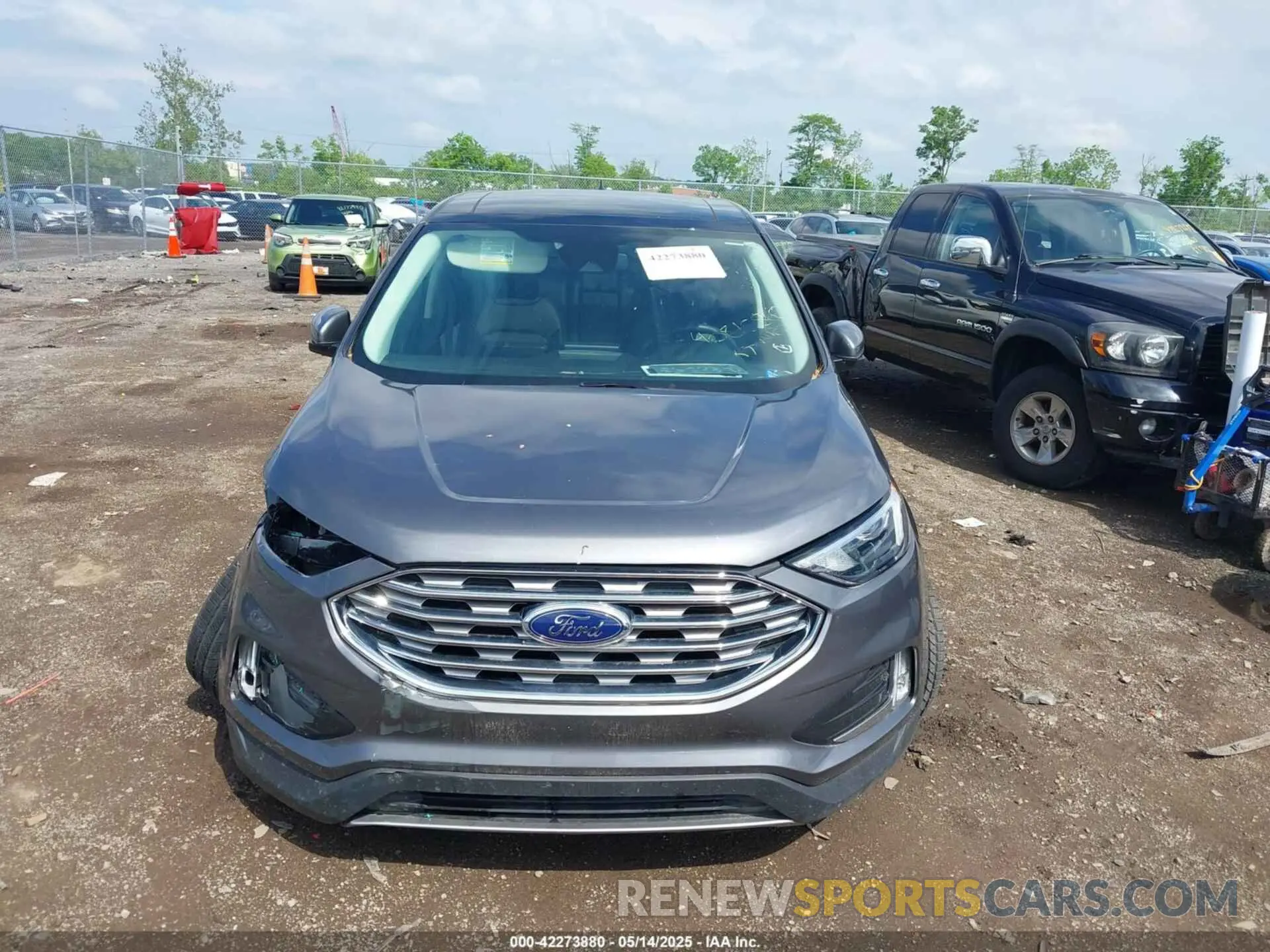 13 fotografías del automóvil dañado 2FMPK4J9XNBB11072 FORD EDGE 2022