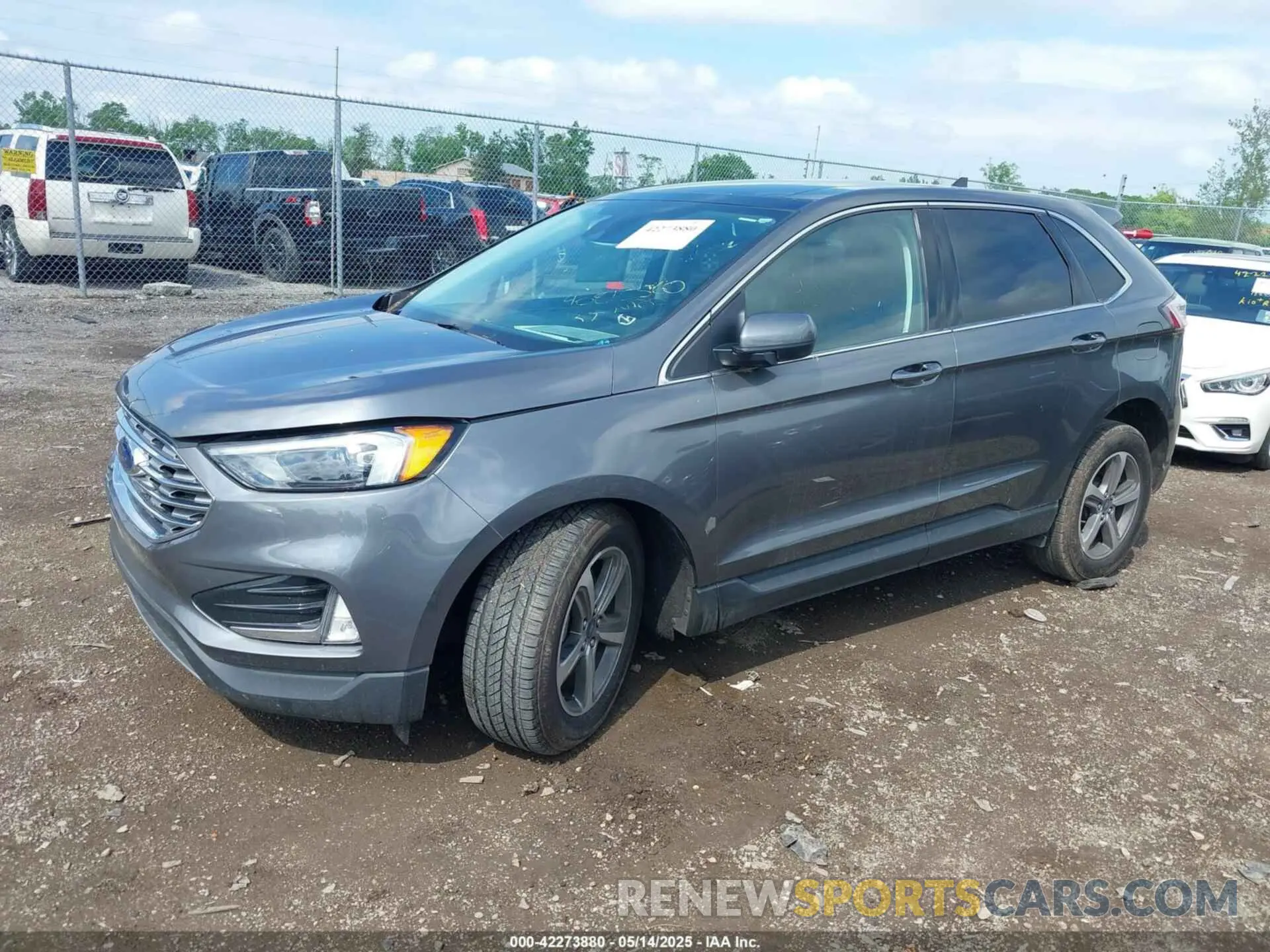 2 fotografías del automóvil dañado 2FMPK4J9XNBB11072 FORD EDGE 2022