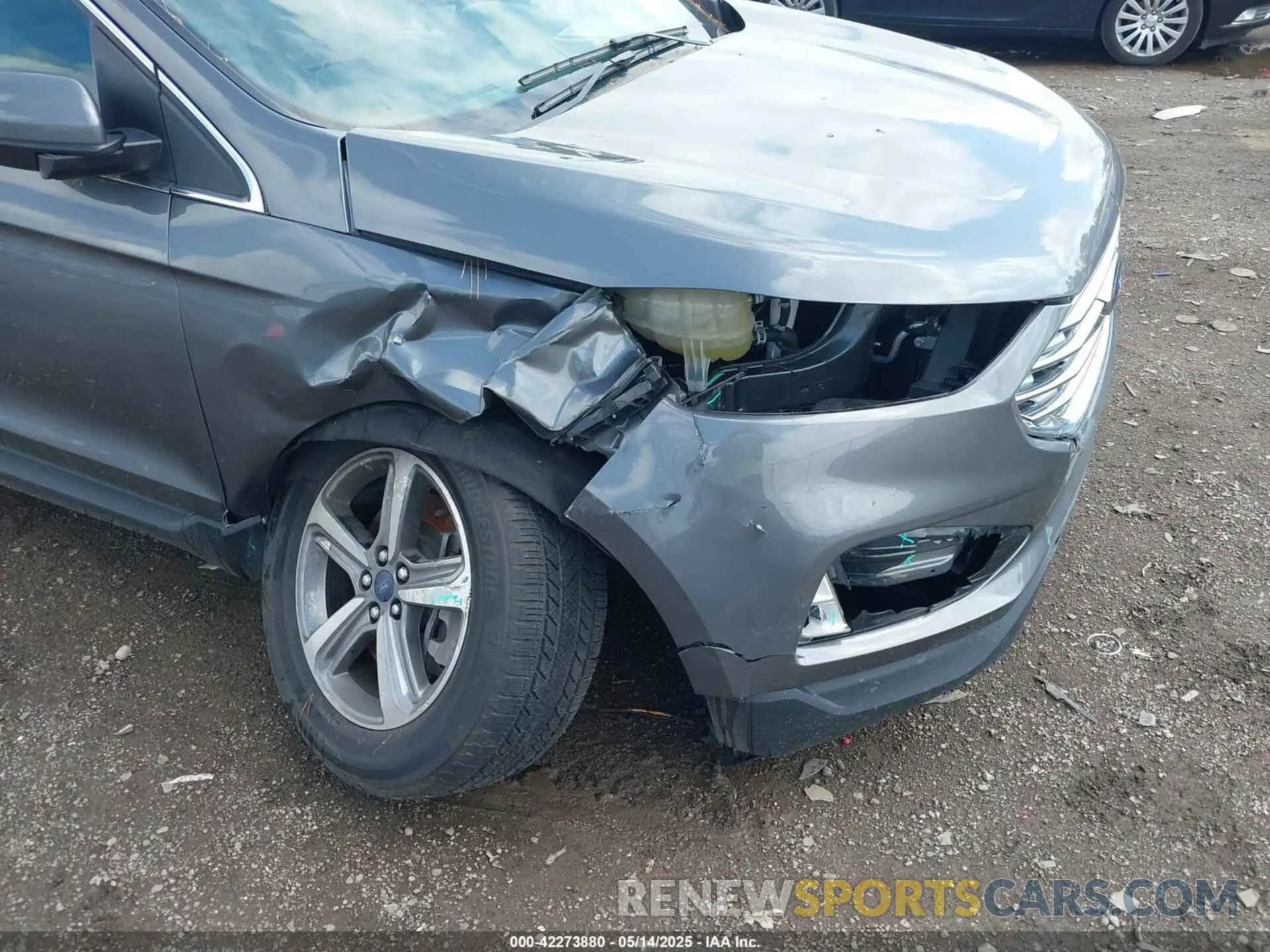 6 fotografías del automóvil dañado 2FMPK4J9XNBB11072 FORD EDGE 2022