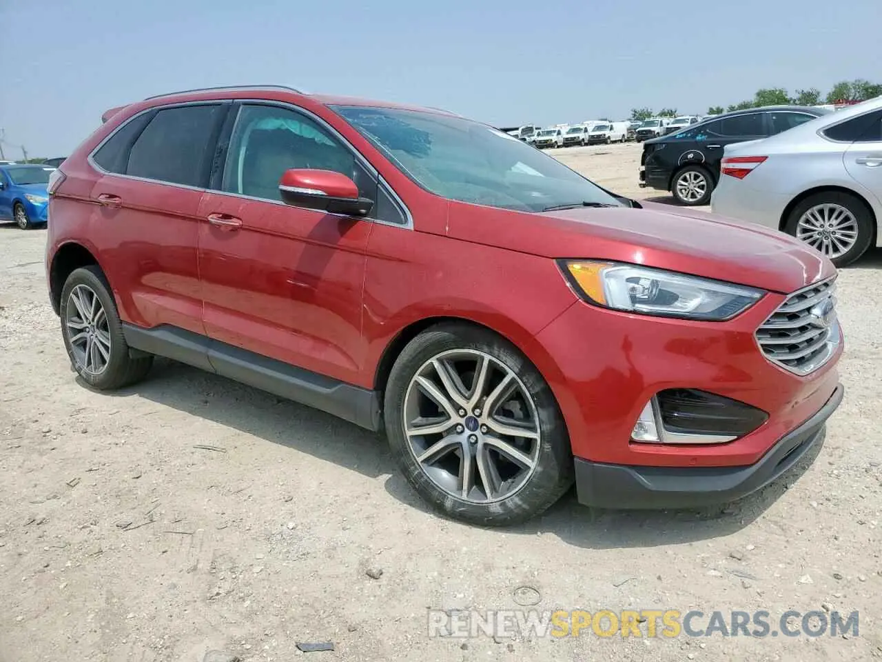 4 fotografías del automóvil dañado 2FMPK4K90NBA25140 FORD EDGE 2022