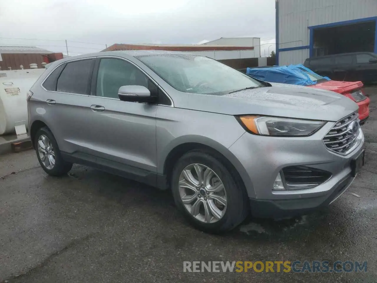 4 fotografías del automóvil dañado 2FMPK4K90NBA36624 FORD EDGE 2022