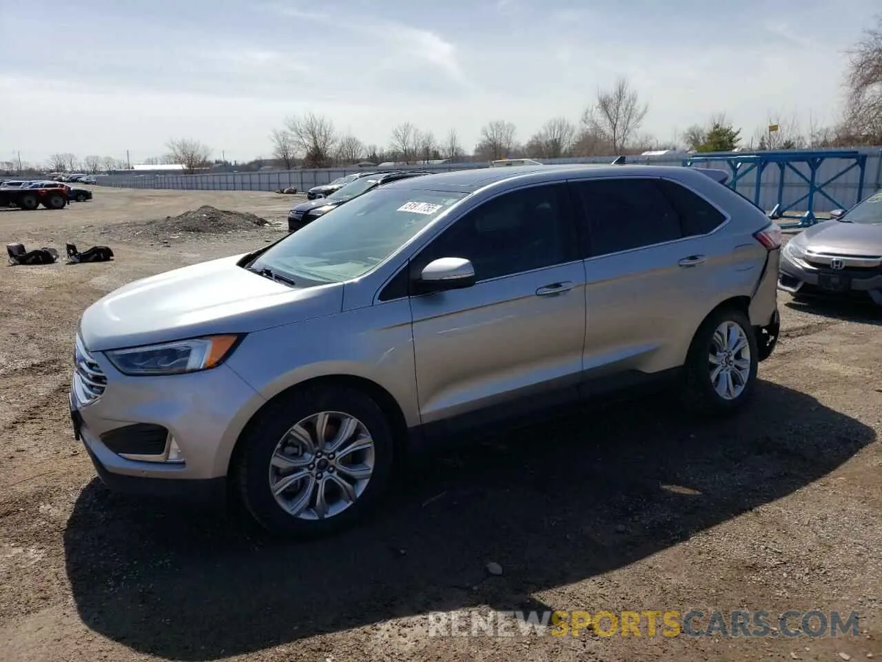 1 fotografías del automóvil dañado 2FMPK4K90NBA95317 FORD EDGE 2022