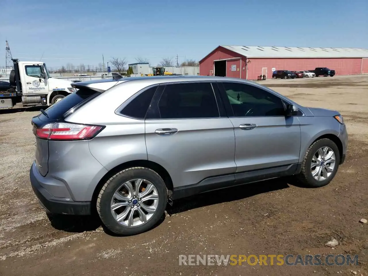 3 fotografías del automóvil dañado 2FMPK4K90NBA95317 FORD EDGE 2022