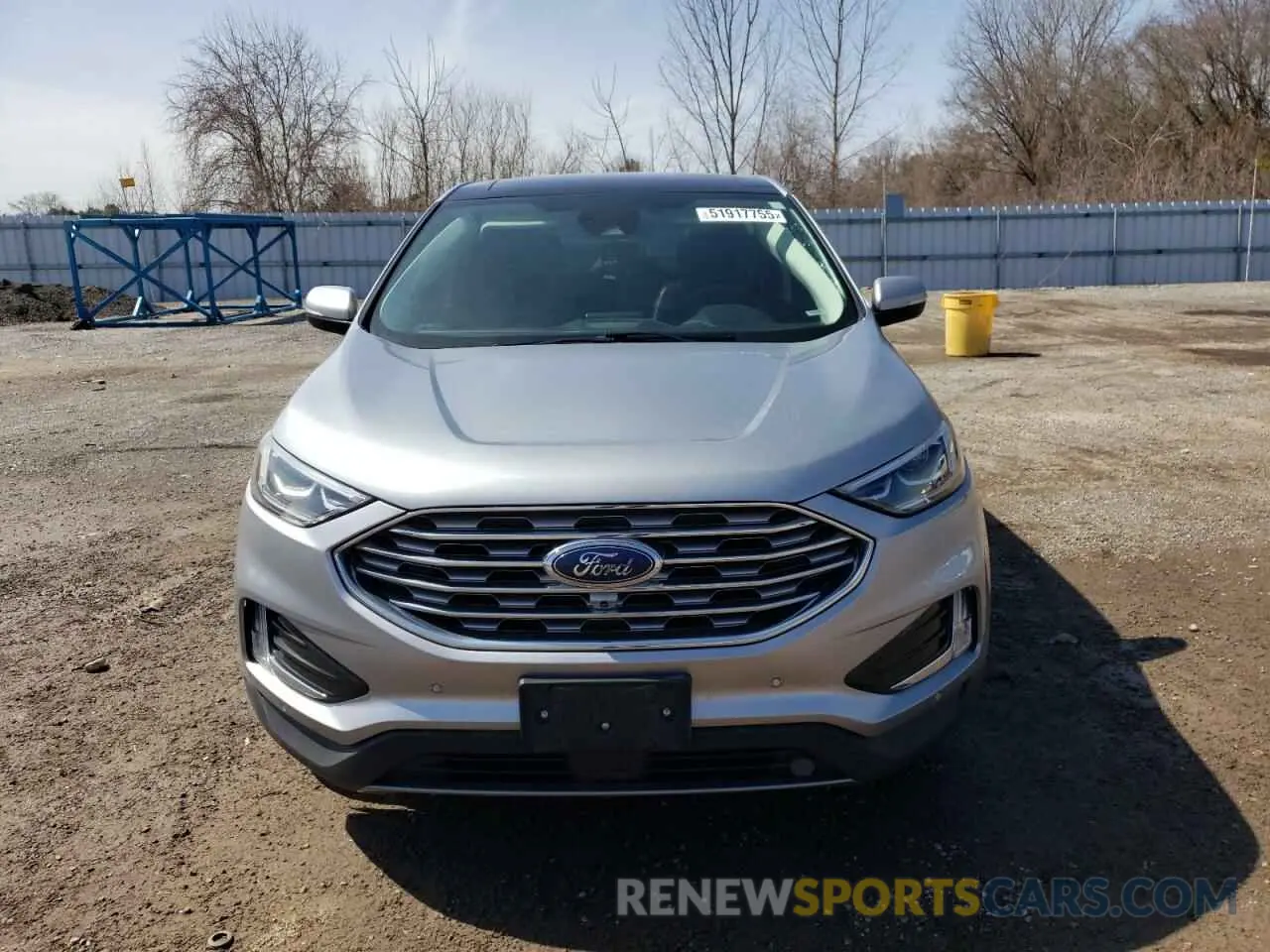 5 fotografías del automóvil dañado 2FMPK4K90NBA95317 FORD EDGE 2022