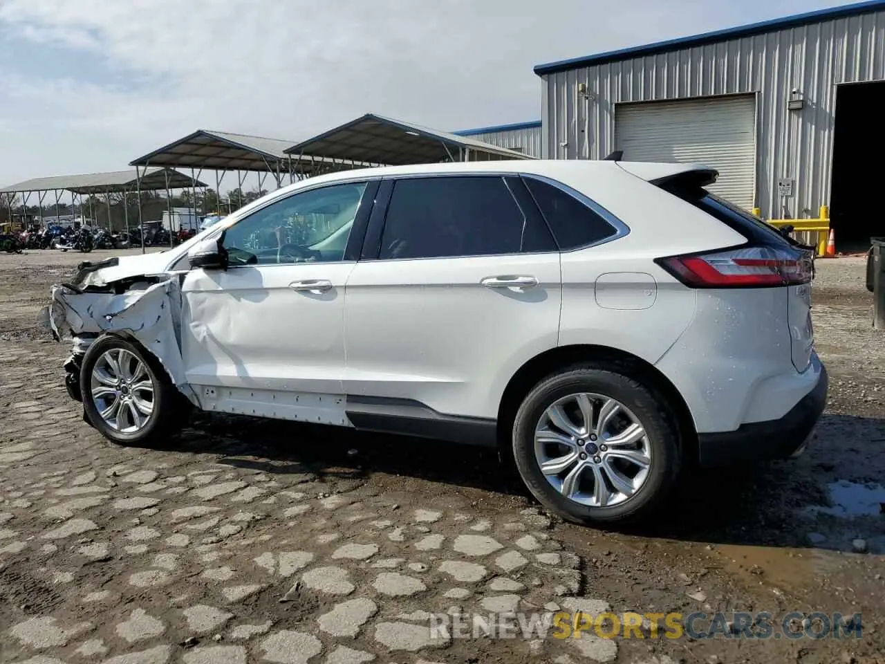 2 fotografías del automóvil dañado 2FMPK4K91NBA01784 FORD EDGE 2022