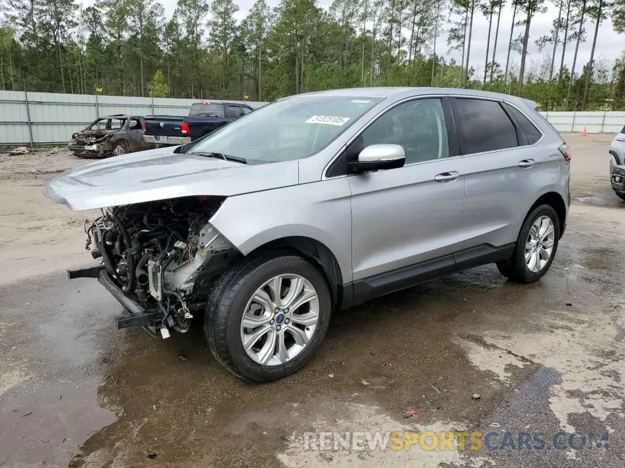 1 fotografías del automóvil dañado 2FMPK4K91NBA29827 FORD EDGE 2022