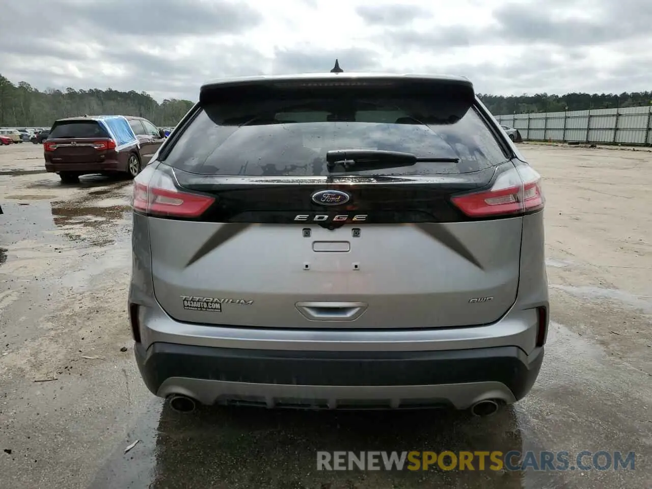6 fotografías del automóvil dañado 2FMPK4K91NBA29827 FORD EDGE 2022