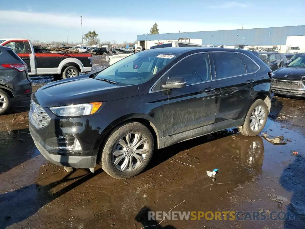 1 fotografías del automóvil dañado 2FMPK4K91NBA69339 FORD EDGE 2022