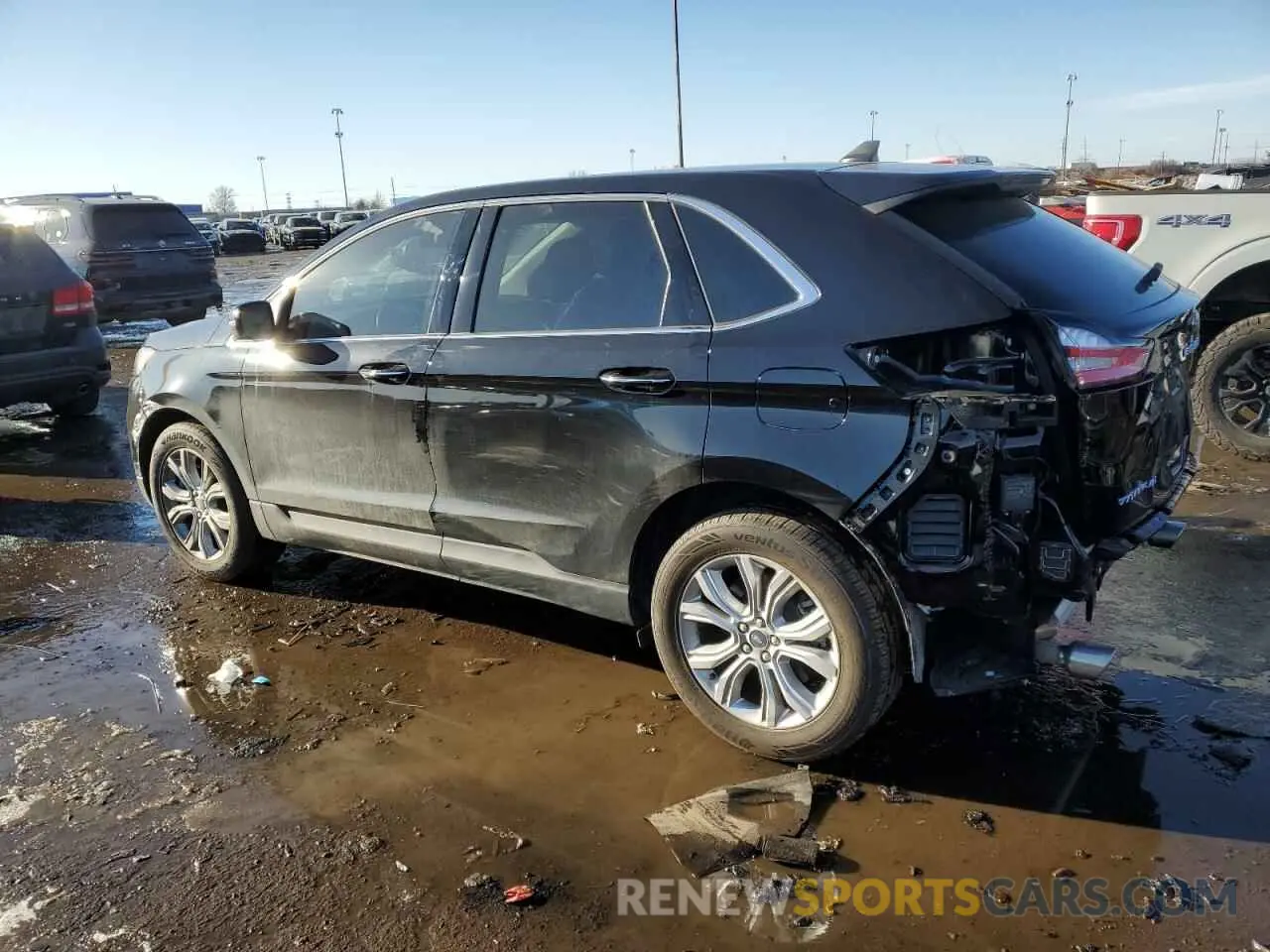 2 fotografías del automóvil dañado 2FMPK4K91NBA69339 FORD EDGE 2022