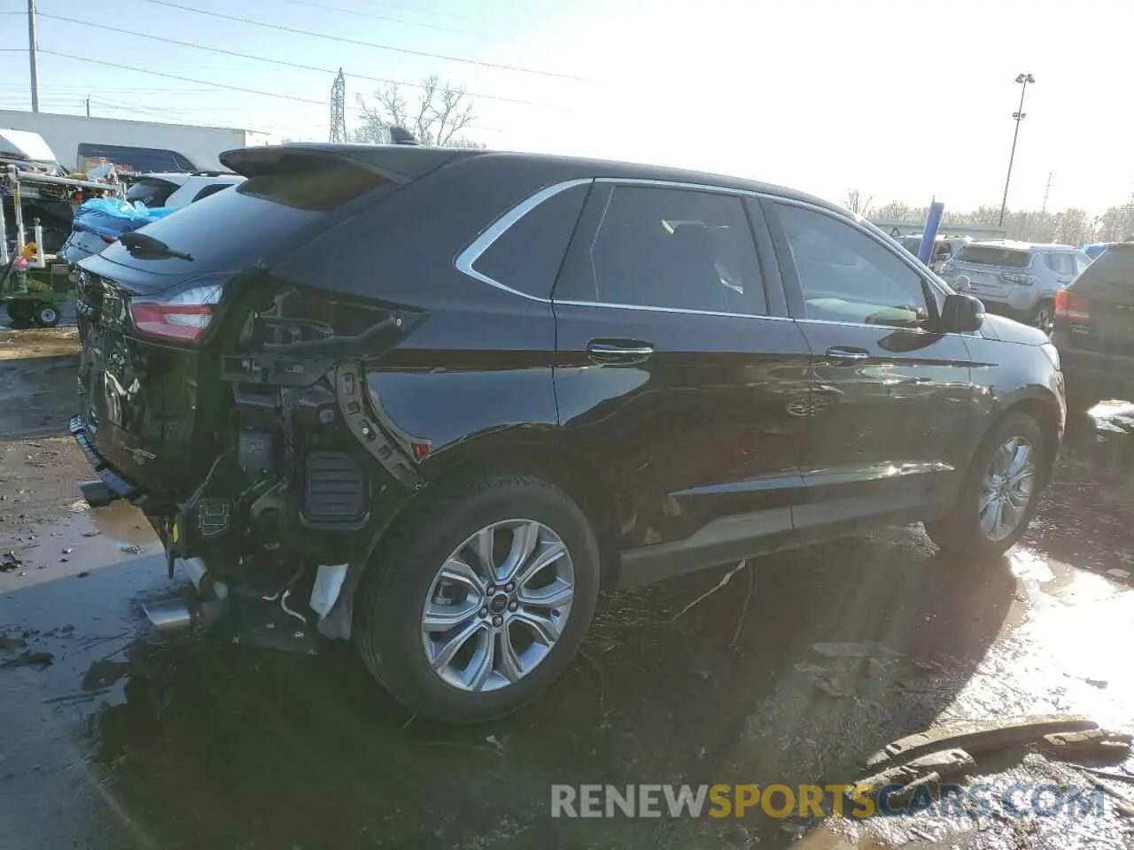 3 fotografías del automóvil dañado 2FMPK4K91NBA69339 FORD EDGE 2022