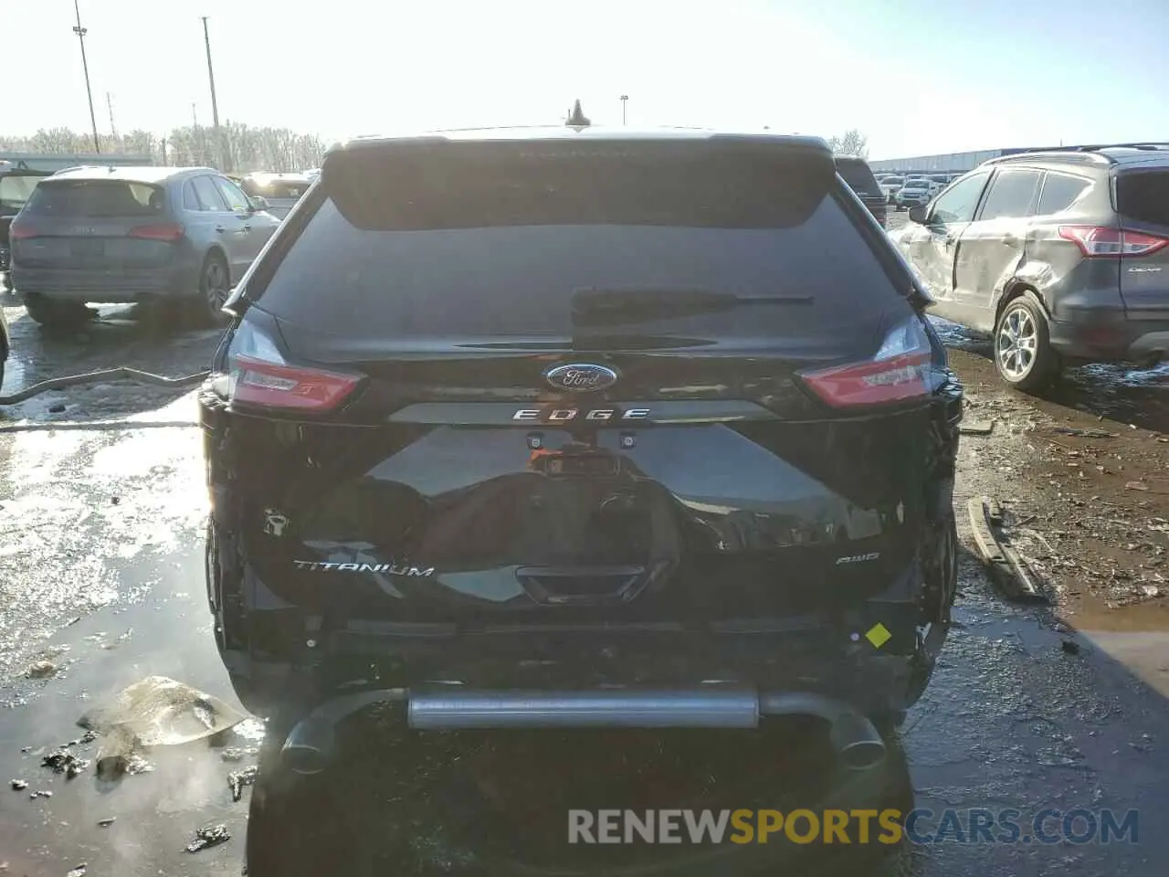 6 fotografías del automóvil dañado 2FMPK4K91NBA69339 FORD EDGE 2022