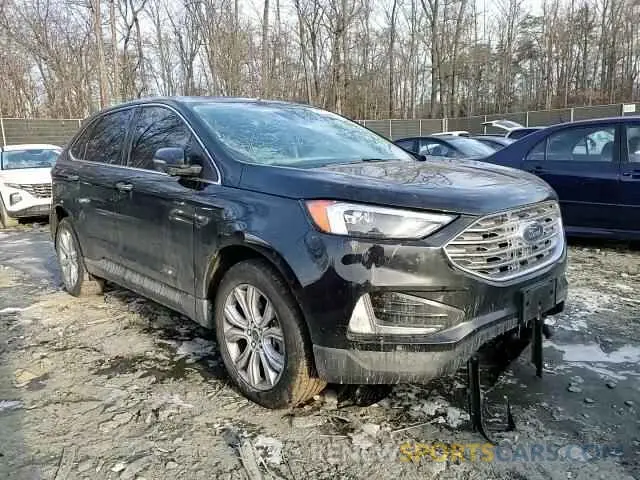 12 fotografías del automóvil dañado 2FMPK4K92NBA52677 FORD EDGE 2022