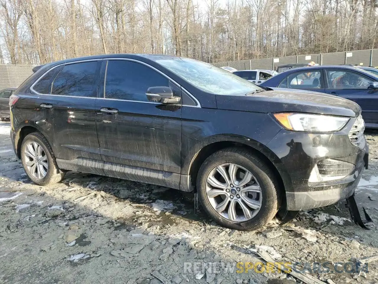 4 fotografías del automóvil dañado 2FMPK4K92NBA52677 FORD EDGE 2022