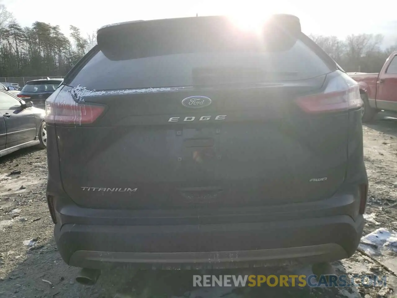 6 fotografías del automóvil dañado 2FMPK4K92NBA52677 FORD EDGE 2022