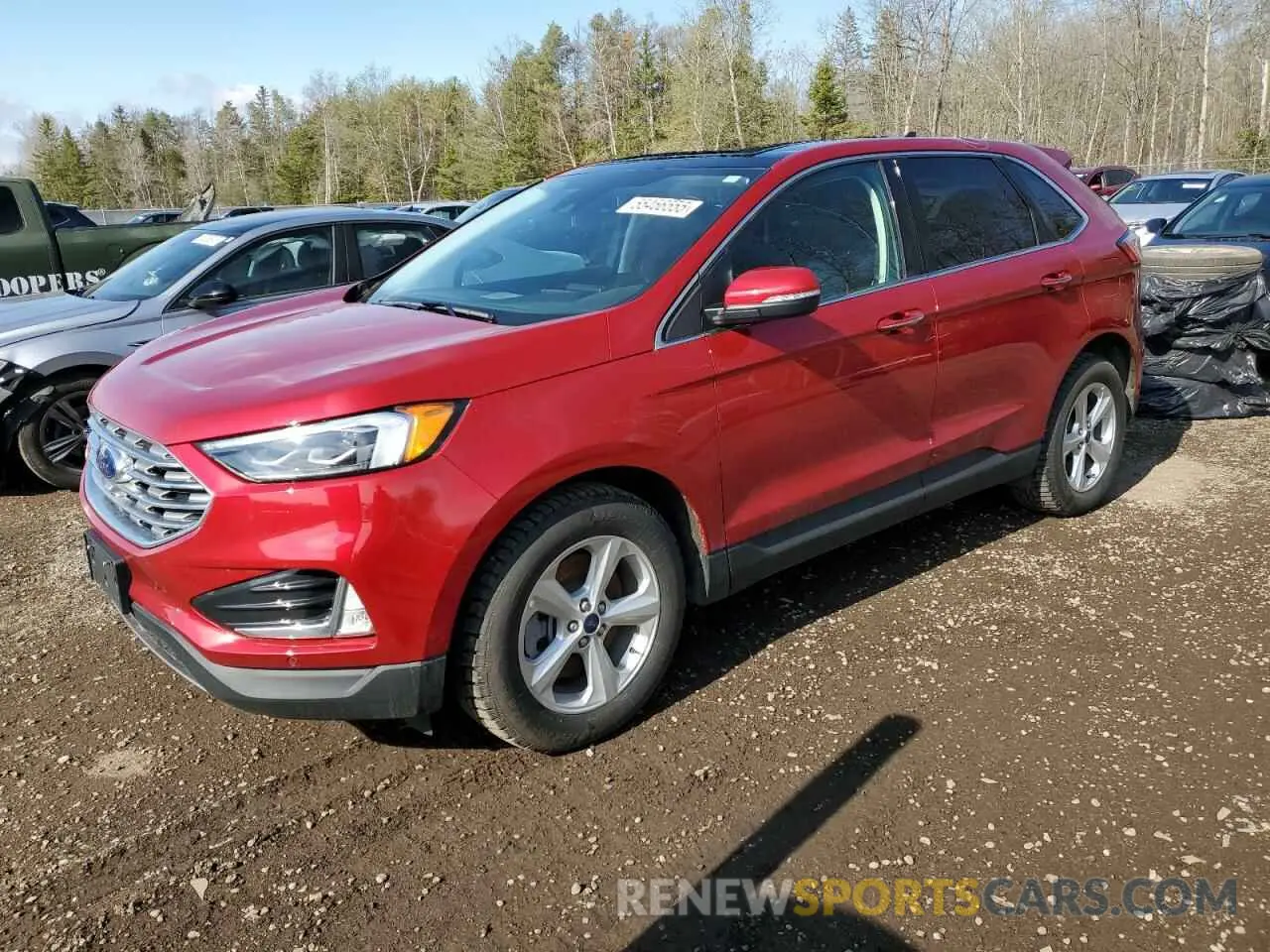 1 fotografías del automóvil dañado 2FMPK4K92NBA72556 FORD EDGE 2022