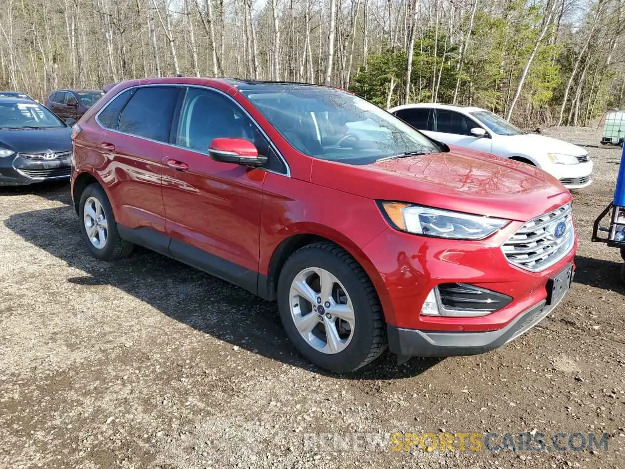 4 fotografías del automóvil dañado 2FMPK4K92NBA72556 FORD EDGE 2022