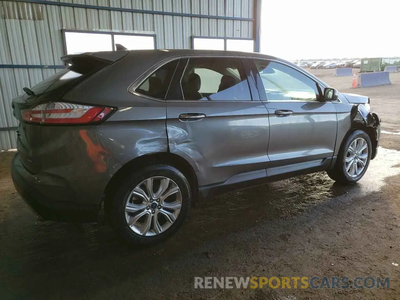 3 fotografías del automóvil dañado 2FMPK4K92NBB04664 FORD EDGE 2022