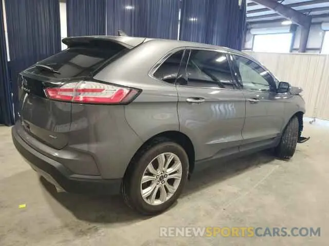 3 fotografías del automóvil dañado 2FMPK4K92NBB06009 FORD EDGE 2022